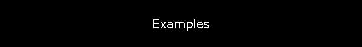 Examples